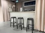 3 krukken voor bar of keuken | replica van Kartell, Huis en Inrichting, Ophalen, Kunststof, 60 tot 90 cm, Zo goed als nieuw