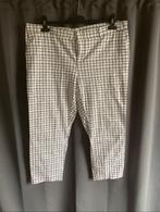 Promiss. Beige/zwart streen capri broek. Maat 46, Kleding | Dames, Broeken en Pantalons, Promiss, Beige, Maat 46/48 (XL) of groter