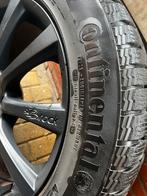 4x 19 inch Brock velgen met Continental banden, Auto-onderdelen, Banden en Velgen, Gebruikt, Banden en Velgen, Winterbanden, 235 mm