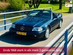 Mercedes-Benz SL-klasse Cabrio 500 AUTOMAAT! Dealer ONDERHOU, Auto's, Achterwielaandrijving, 320 pk, 109 €/maand, Zwart
