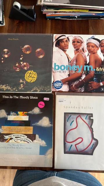 Partij LP’s Vinyl Rock Pop (Deep purple, Elvis, Aznavour) beschikbaar voor biedingen
