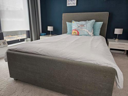 Prachtig Bed 'Bink' van Stapelgoed 120 x 200 cm, Huis en Inrichting, Slaapkamer | Bedden, Zo goed als nieuw, Twijfelaar, 120 cm
