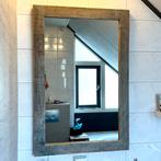 Spiegel 60x90 cm - hout - in prima staat, Huis en Inrichting, Ophalen, Gebruikt, Minder dan 100 cm, Rechthoekig