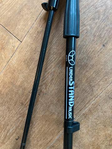 2x verstelbaar statief microfoon K&M topkwaliteit  beschikbaar voor biedingen