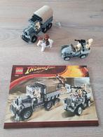 LEGO 7622 Race for the Stolen Treasure (Indiana Jones), Ophalen of Verzenden, Zo goed als nieuw