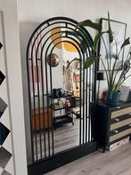 Grote Boogspiegel - Zwart Metaal - 90x180cm, Huis en Inrichting, Woonaccessoires | Spiegels, Ophalen, Nieuw, 75 tot 100 cm, Overige vormen