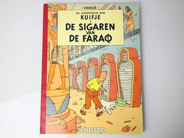 KUIFJE De Sigaren van de Farao 1961 HERGÉ Softcover 1e druk! beschikbaar voor biedingen