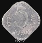 Te koop 5 Paise munt uit 1980., Ophalen of Verzenden, Overige landen, Losse munt