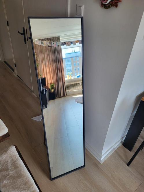 Moderne passpiegel 40 x 150 zwart - nieuw, Huis en Inrichting, Woonaccessoires | Spiegels, Nieuw, Minder dan 50 cm, 150 tot 200 cm