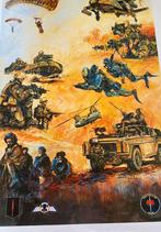 Aangeboden, Drie posters van het Kotpd Commando Troepen, Verzamelen, Militaria | Algemeen, Ophalen of Verzenden, Landmacht, Nederland