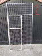 Meerdere voiliere panelen te koop, Dieren en Toebehoren, Vogels | Hokken en Kooien, Ophalen, Gebruikt, Aluminium, Volière