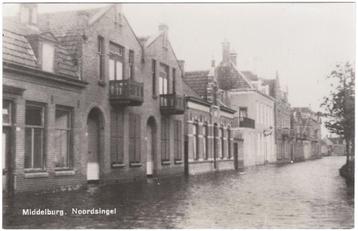 Kaart Middelburg Noordsingel Inundatie 1944-1945 Oorlog WO2 beschikbaar voor biedingen