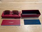 Cartier Bril Diamant cut, Bruin, Zo goed als nieuw, Bril, Ophalen