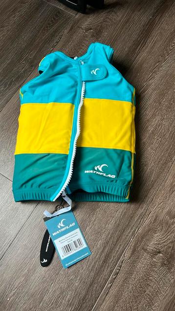 Nieuw zwemvest waterflag XL 7-8 jaar 26-36 kg beschikbaar voor biedingen