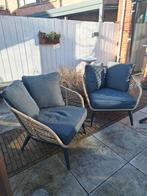 Coco Leonardo loungestoelen z.g.a.n.!, Ophalen, Zo goed als nieuw, Aluminium