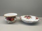 Royal Albert Suikerpot & Bonbonschaal Old Country Roses, Ophalen of Verzenden