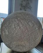 Draadbol hanglamp roomkleur 45 cm, Minder dan 50 cm, Zo goed als nieuw, Ophalen