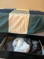 Ikea Brimnes Uitschuifbed + 2 Nieuwe Matrassen!, Huis en Inrichting, Slaapkamer | Bedden, Ophalen, Verstelbaar, Eenpersoons, Zwart