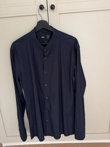 Boss Performance shirt- maat 41, donkerblauw, heren  beschikbaar voor biedingen