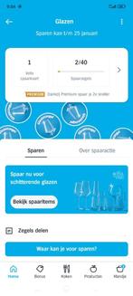 Ah servies zegels, Albert Heijn, Ophalen