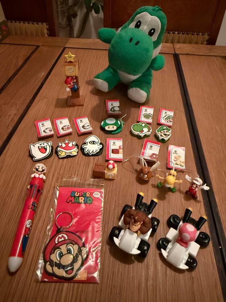Super Mario Bros pakket, Verzamelen, Poppetjes en Figuurtjes, Gebruikt, Ophalen of Verzenden