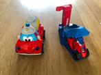 Chicco brandweerauto, Vtech afschiet auto, samen, Ophalen, Gebruikt