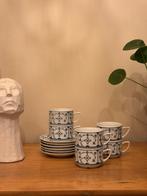 Vintage Saks Blau kop en schotel, koffiekop, theekop, Antiek en Kunst, Ophalen of Verzenden