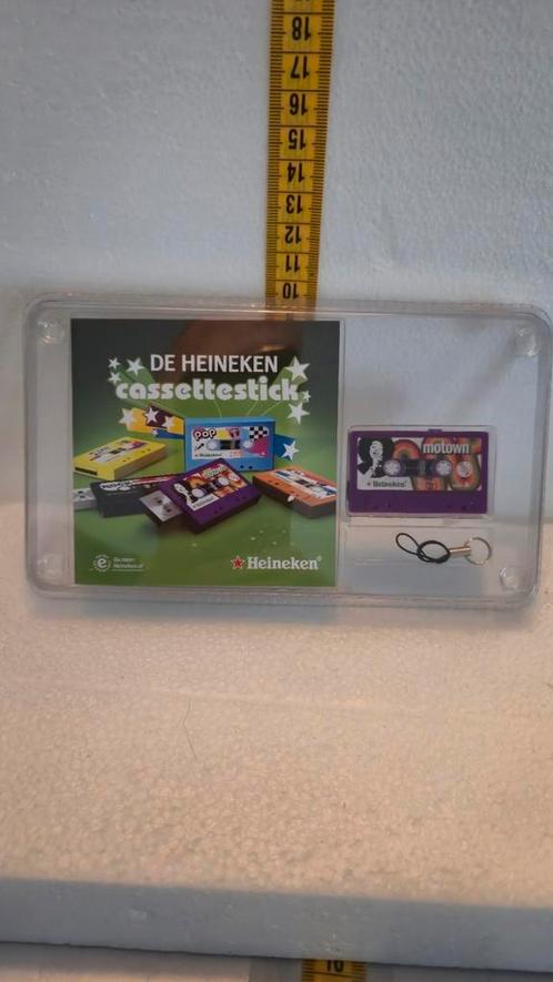 Heineken casettestick Motown (nieuw), Verzamelen, Biermerken, Nieuw, Heineken, Ophalen of Verzenden