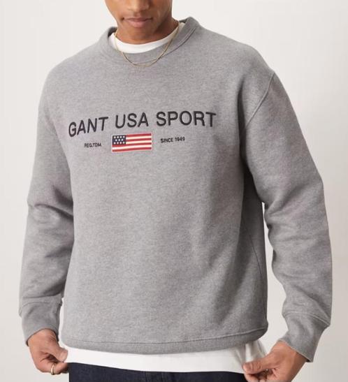GANT trui, Kleding | Heren, Truien en Vesten, Nieuw, Overige maten, Grijs, Verzenden