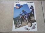 Yamaha XT600 E brochure folder 1996, Motoren, Ophalen of Verzenden, Yamaha