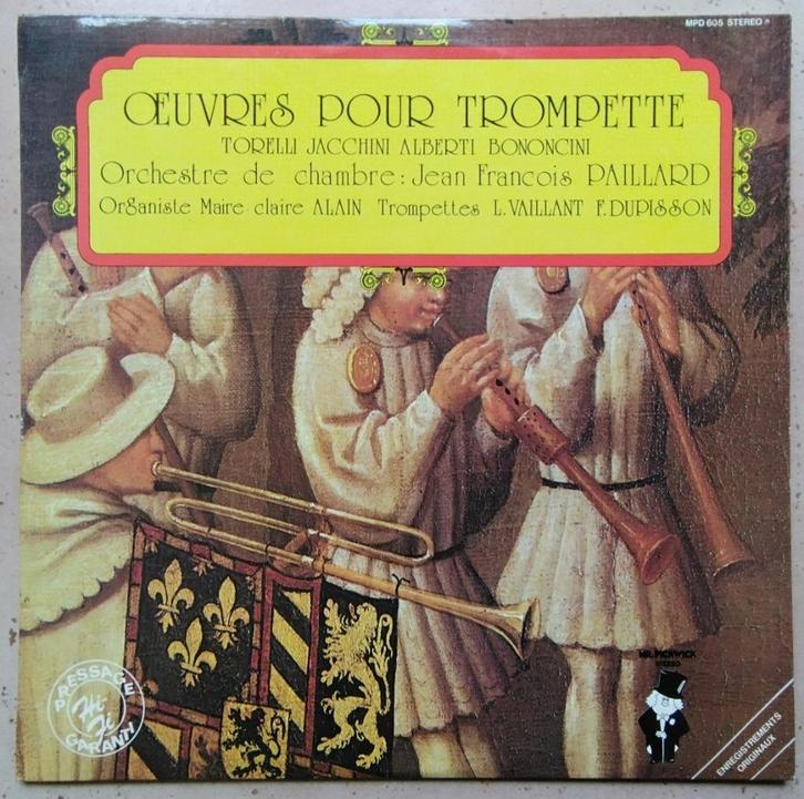 lp Ludovic Vaillant, Ferdinand Dupisson Oeuvres Pour Trompet, Cd's en Dvd's, Vinyl | Klassiek, Zo goed als nieuw, Barok, Overige typen