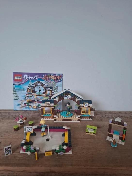 Lego Friends Wintersport IJsbaan 41322, Kinderen en Baby's, Speelgoed | Duplo en Lego, Zo goed als nieuw, Ophalen