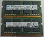 16GB DDR3 2x8BGB PC3L-12800 1600MHz Samsung Sodimm 2614 1517, Computers en Software, RAM geheugen, Gebruikt, Verzenden, DDR3, 1600MHz