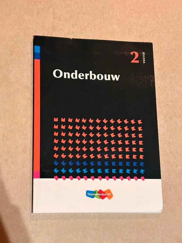 Onderbouw 2 Jellema - Bouwkunde, Boeken, Studieboeken en Cursussen, Gelezen, MBO, Beta, Ophalen of Verzenden