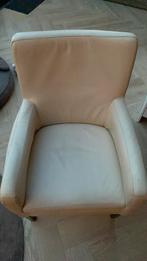 leren eethoek stoelen, Ophalen, Gebruikt, Wit, Vier