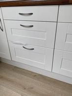 Keukenkastjes Ikea wit, Huis en Inrichting, Keuken | Keukenelementen, Ophalen, Wit, Zo goed als nieuw, Minder dan 100 cm