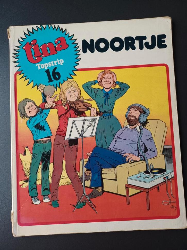 Noortje - Tina topstrip 16, Boeken, Stripboeken, Gelezen, Eén stripboek, Ophalen of Verzenden