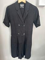 Zwarte linnen jumpsuit maat S, Ophalen of Verzenden, Zo goed als nieuw, Maat 36 (S), Zwart