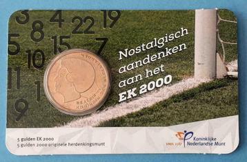 EK Vijfje 2000 in coincard - 2021    beschikbaar voor biedingen