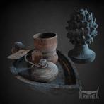 Stoere landelijk Decoratie Set (2)- Hout & beton., Ophalen