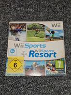 Wii sports + wii sports resort, Ophalen of Verzenden, Zo goed als nieuw, 3 spelers of meer, Sport