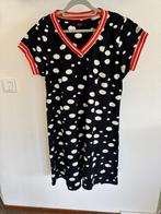 Rimini Jurk mt 44, Zwart met bollen en oranje afwerking, Overige kleuren, Verzenden, Rimini, Maat 42/44 (L)