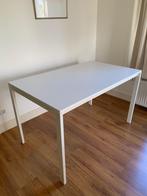 IKEA Melltorp eettafel 125x75cm Wit, Huis en Inrichting, Tafels | Eettafels, Ophalen, Metaal, 50 tot 100 cm, 100 tot 150 cm
