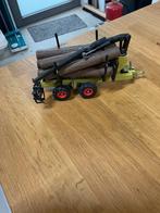 Siku boomstam transport met kraan, Ophalen, Zo goed als nieuw, Tractor of Landbouw, SIKU