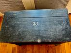 Vintage Antieke Salon Tafel Marine kist, Ophalen, Gebruikt