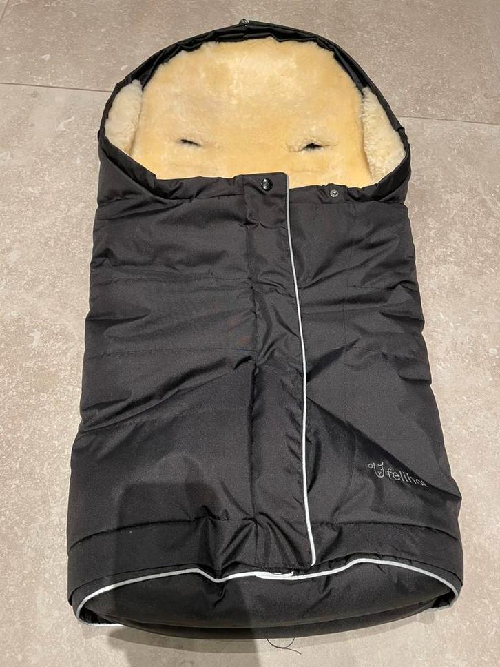 Fellhof lamsvacht voetenzak Sölden, Kinderen en Baby's, Buggy's, Zo goed als nieuw, Voetenzak, Ophalen of Verzenden