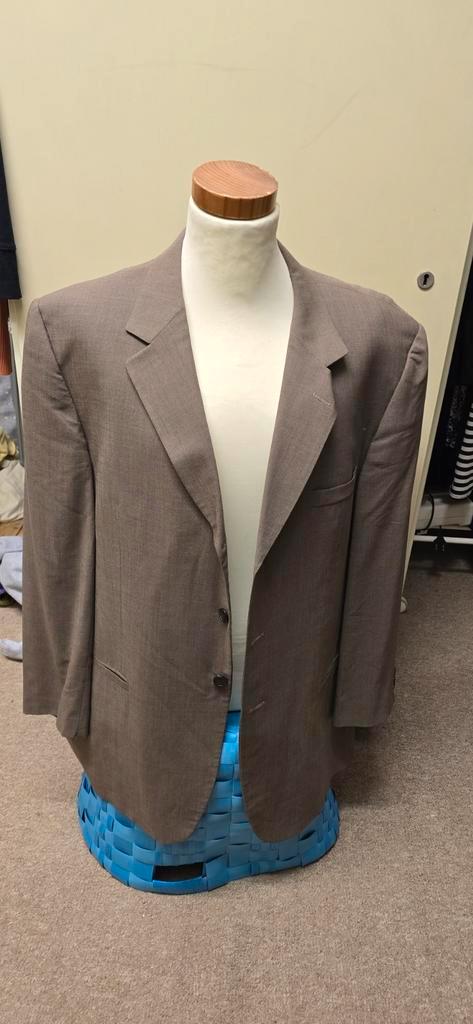 Versace Classic V2 Blazer - Bruin, Kleding | Heren, Kostuums en Colberts, Gedragen, Overige maten, Bruin, Ophalen of Verzenden