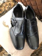 Borelli Zwarte Gespschoenen - Maat 44 - Nieuw, Kleding | Heren, Ophalen of Verzenden, Nieuw, Zwart, Gespschoenen