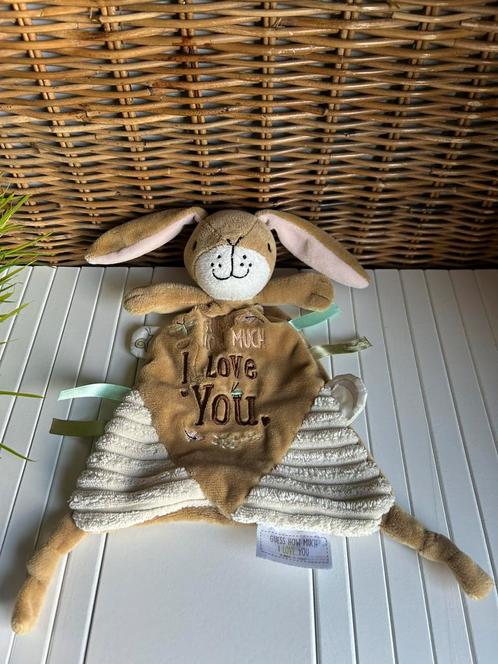 Hazeltje raad eens hoeveel ik van je hou knuffel knuffeldoek, Kinderen en Baby's, Speelgoed | Knuffels en Pluche, Zo goed als nieuw