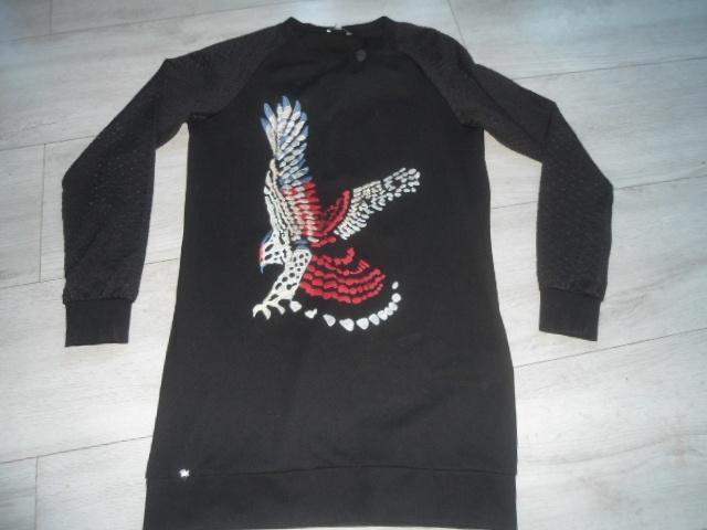 NIEUWSTAAT! Missy Taylor; Lange trui; maat M, Kleding | Dames, Truien en Vesten, Zo goed als nieuw, Maat 38/40 (M), Zwart, Ophalen of Verzenden